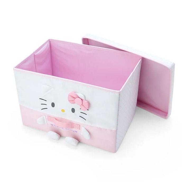 Hello Kitty Hello Kitty Foldable Storage Box (Large) Albi Roz | RO_HK84518