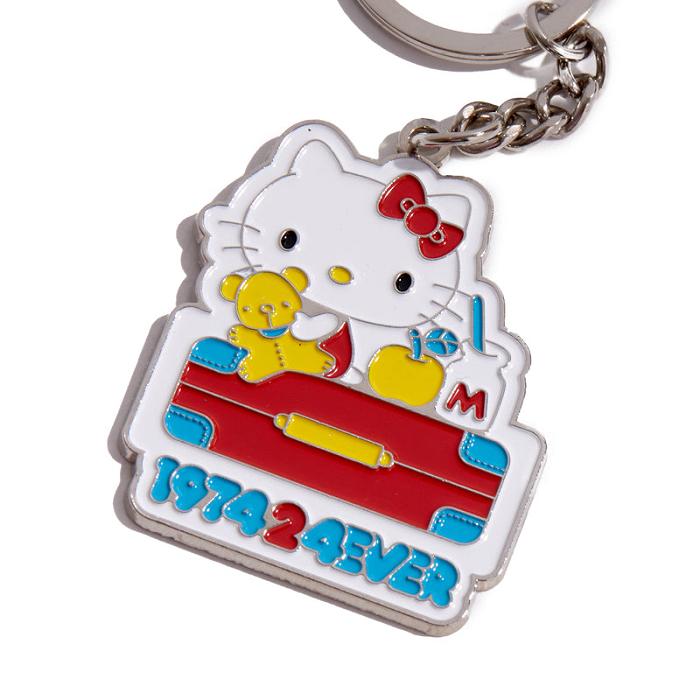 Hello Kitty Hello Kitty Friends Around The World 45th Anniversary Enamel Keychain Albastri | RO_HK68884