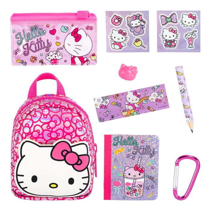 Hello Kitty Hello Kitty Hot Pink Real Littles Micro Backpack Roz | RO_HK43681