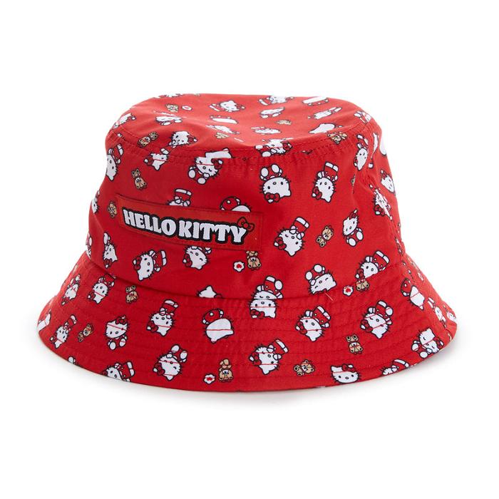 Hello Kitty Hello Kitty Kids Bucket Hat (Ruby Red Series) Rosii | RO_HK42715