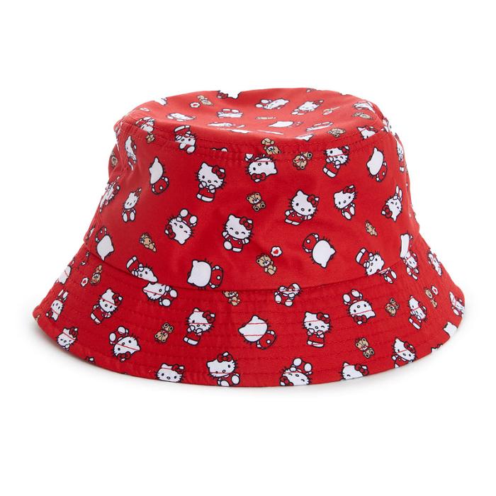 Hello Kitty Hello Kitty Kids Bucket Hat (Ruby Red Series) Rosii | RO_HK42715