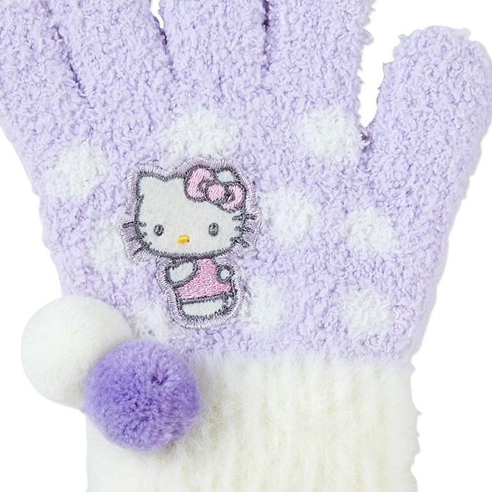 Hello Kitty Hello Kitty Kids Cozy Gloves Violet | RO_HK71954