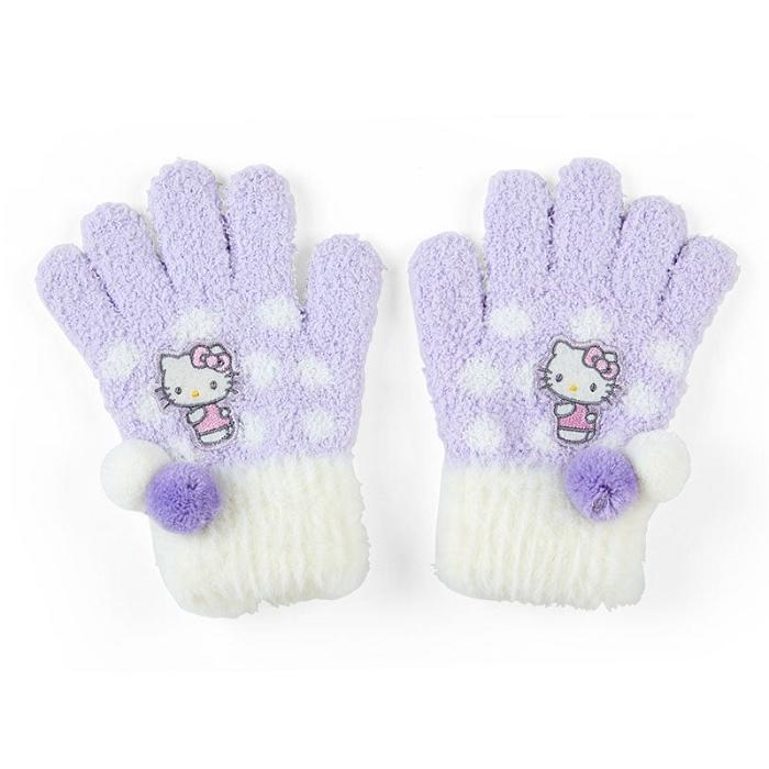 Hello Kitty Hello Kitty Kids Cozy Gloves Violet | RO_HK71954