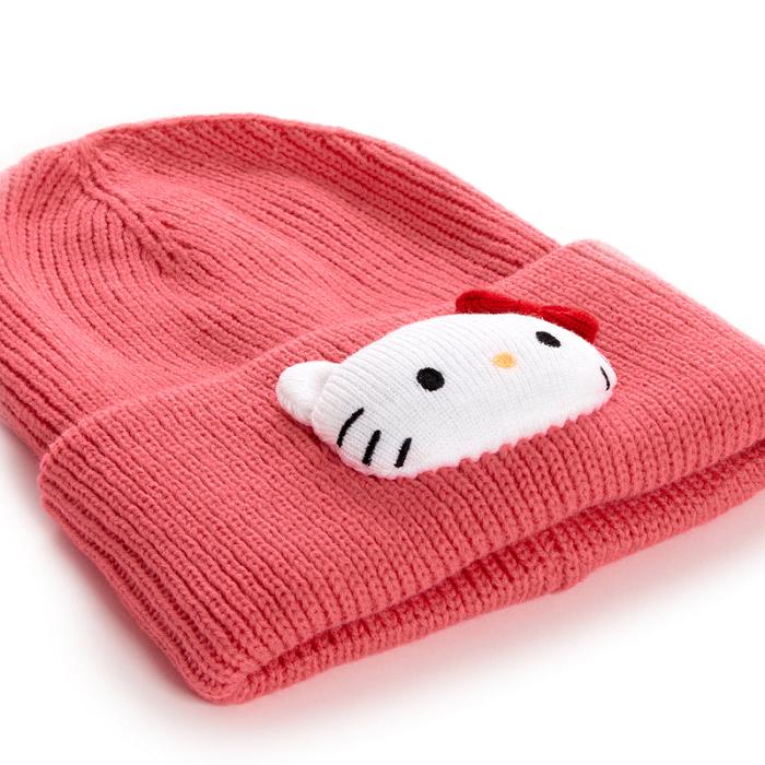 Hello Kitty Hello Kitty Knit Mascot Beanie Rosii | RO_HK44611