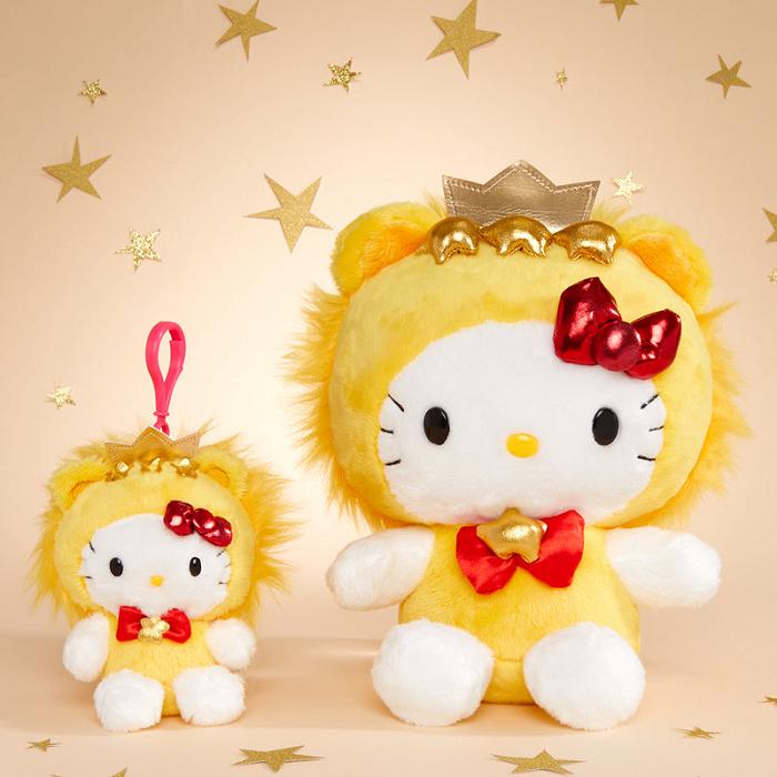 Hello Kitty Hello Kitty Leo Mascot Clip (Zodiac Series) Galbeni | RO_HK70209