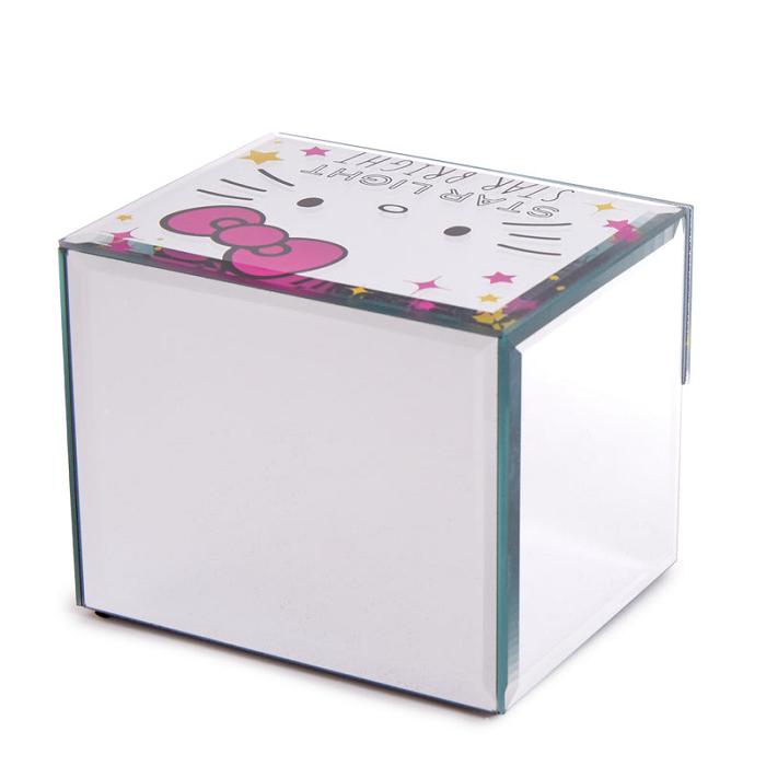 Hello Kitty Hello Kitty Mirrored Compact Jewelry Box Roz | RO_HK48318