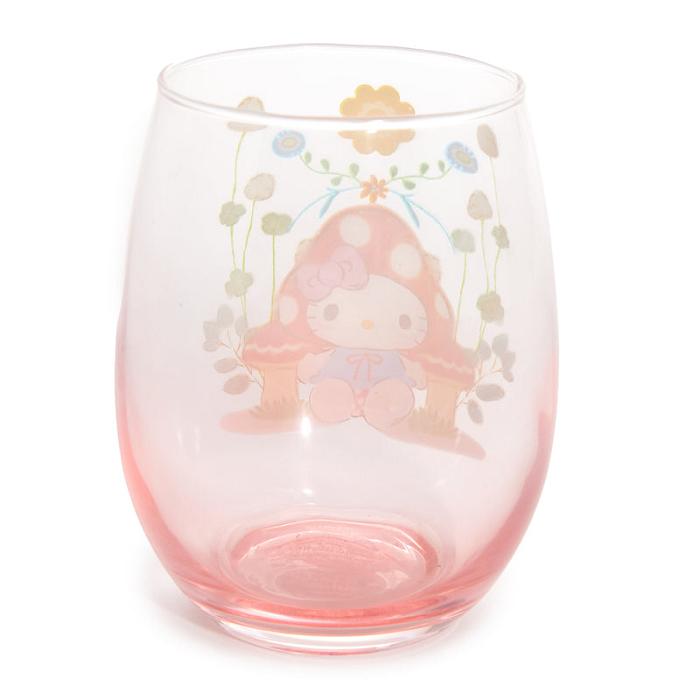 Hello Kitty Hello Kitty Mushroom Glass Tumbler Roz | RO_HK52769