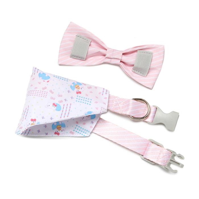 Hello Kitty Hello Kitty Pet Collar Set (Sanrio Pet Collection) Roz Albastri | RO_HK32193