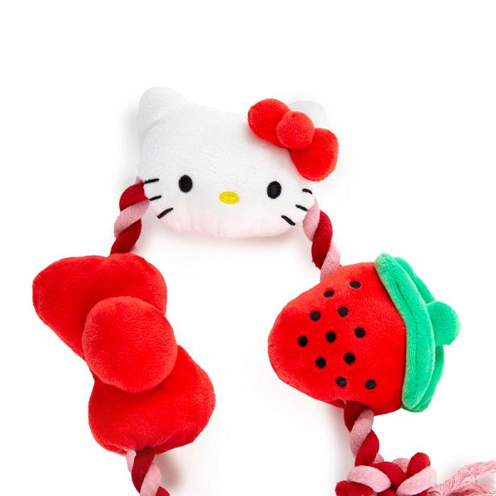 Hello Kitty Hello Kitty Pet Rope Toy (Strawberry and Bows) Rosii | RO_HK64434