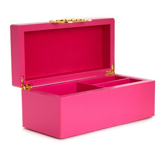 Hello Kitty Hello Kitty Pink Lacquered Jewelry Box Organizer Roz | RO_HK50592