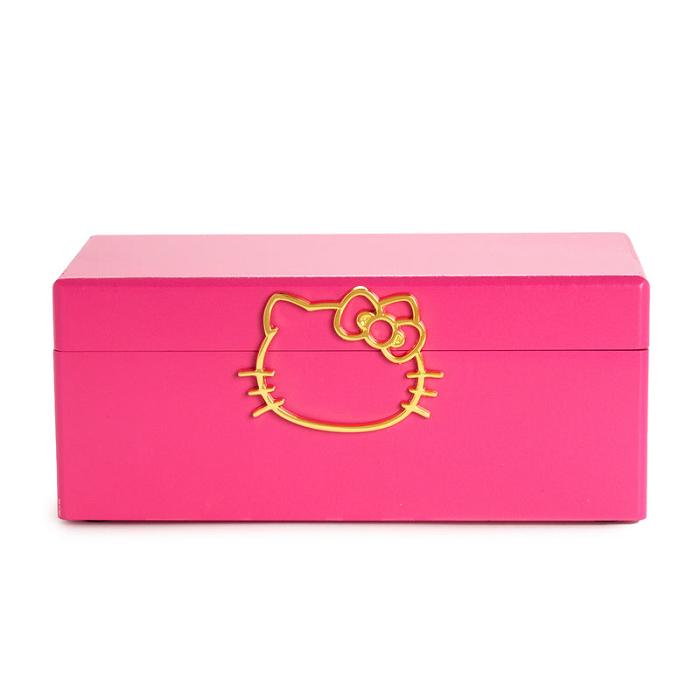 Hello Kitty Hello Kitty Pink Lacquered Jewelry Box Organizer Rosii | RO_HK12882