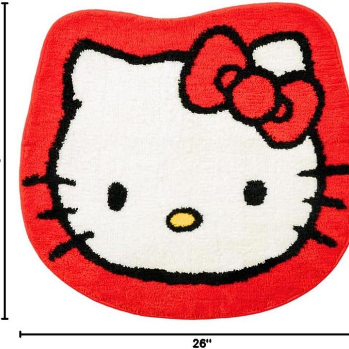 Hello Kitty Hello Kitty Plush Bathroom Mat Rosii | RO_HK41593