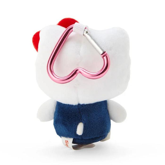 Hello Kitty Hello Kitty Plush Mascot All My Heart Keychain Albi Albastri | RO_HK92956