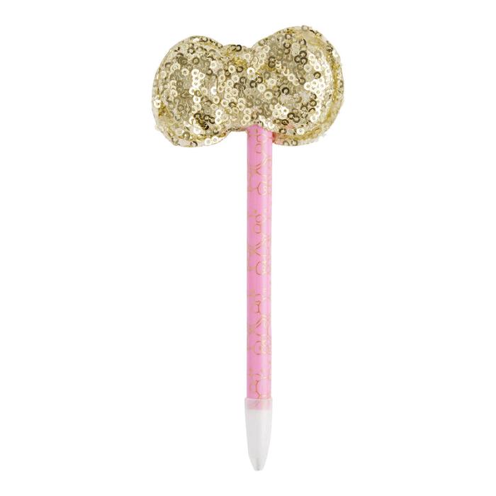 Hello Kitty Hello Kitty Sequined Bow Pen Roz | RO_HK16999