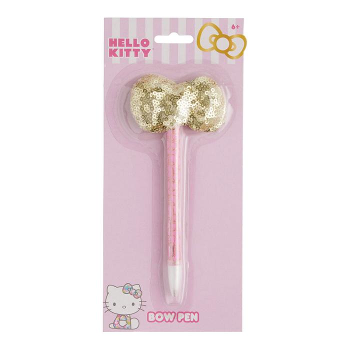 Hello Kitty Hello Kitty Sequined Bow Pen Roz | RO_HK16999