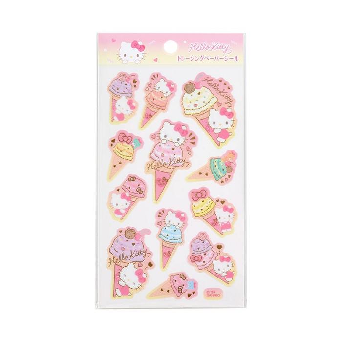 Hello Kitty Hello Kitty Sticker Sheet (Ice Cream Party Series) Roz | RO_HK53736