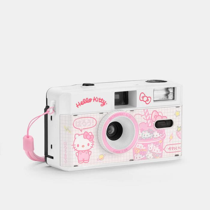 Hello Kitty Hello Kitty Strawberry Shake 35mm Camera Roz | RO_HK70456