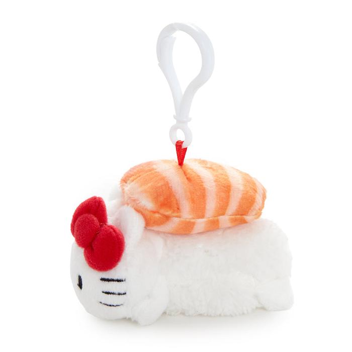 Hello Kitty Hello Kitty Sushi Mascot Clip (Salmon) Albi Portocalii | RO_HK67162