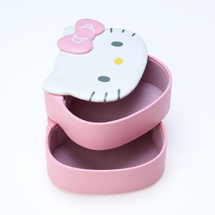 Hello Kitty Hello Kitty Two-Tier Accessory Case Roz | RO_HK74630