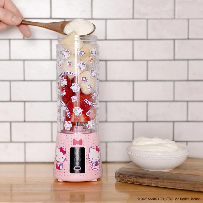 Hello Kitty Hello Kitty USB-Rechargeable Portable Blender Roz | RO_HK49243