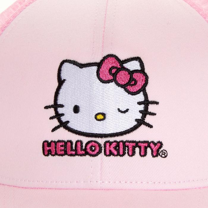 Hello Kitty Hello Kitty Winking Trucker Hat Roz | RO_HK23578