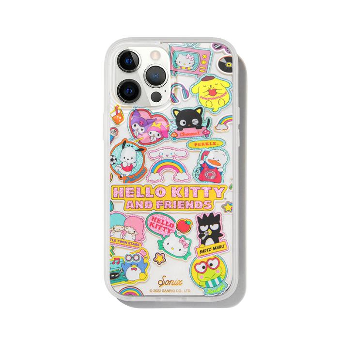 Hello Kitty Hello Kitty & Friends x Sonix Stickers MagSafe® Compatible iPhone Case Colorati | RO_HK35068