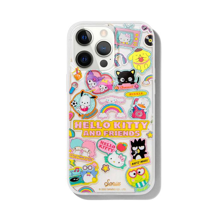 Hello Kitty Hello Kitty & Friends x Sonix Stickers MagSafe® Compatible iPhone Case Colorati | RO_HK35068