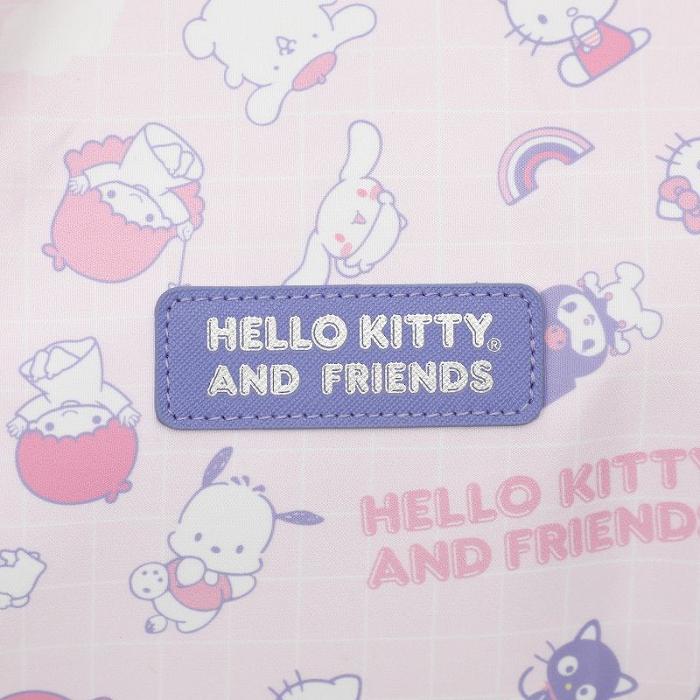 Hello Kitty Hello Kitty and Friends All-Over Print Rolling Duffle Bag Roz | RO_HK57233