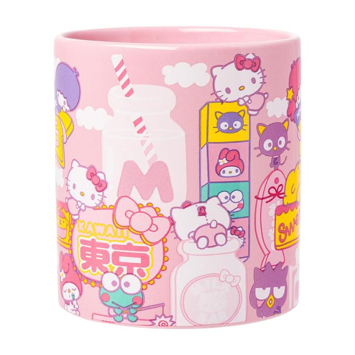 Hello Kitty Hello Kitty and Friends Ceramic Mug (Kawaii Fun) Roz | RO_HK14109