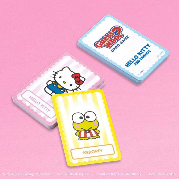 Hello Kitty Hello Kitty and Friends Guess Who? Card Game Albastri | RO_HK27489