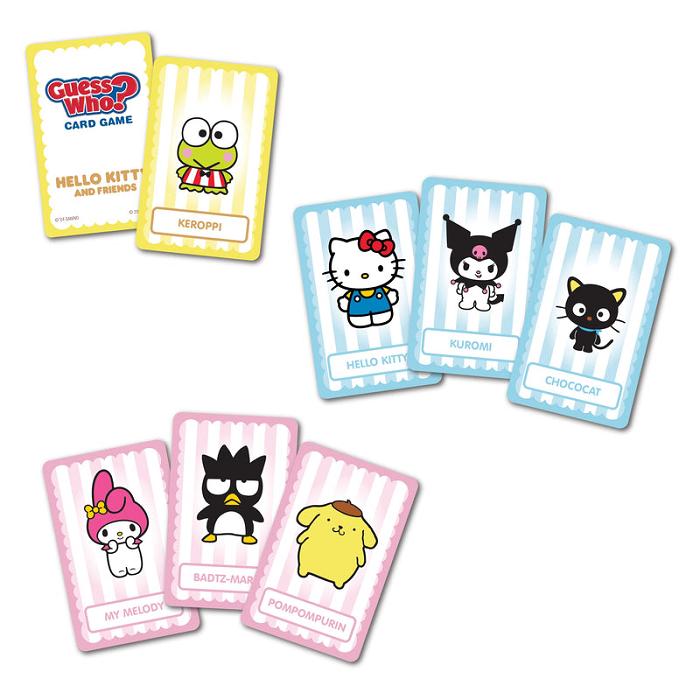 Hello Kitty Hello Kitty and Friends Guess Who? Card Game Albastri | RO_HK27489