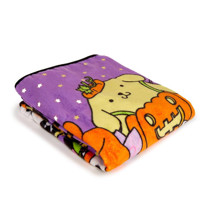 Hello Kitty Hello Kitty and Friends Halloween Portrait Throw Blanket Violet | RO_HK64830