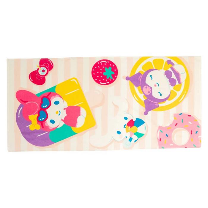 Hello Kitty Hello Kitty and Friends Ice Cream Float Beach Towel Colorati | RO_HK21548