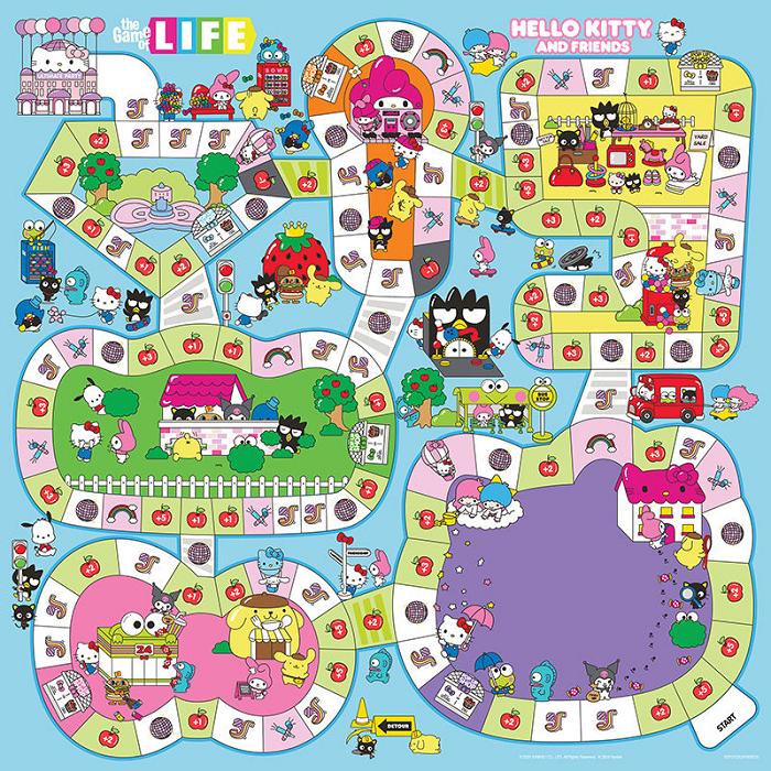 Hello Kitty Hello Kitty and Friends Life Board Game Colorati | RO_HK45978