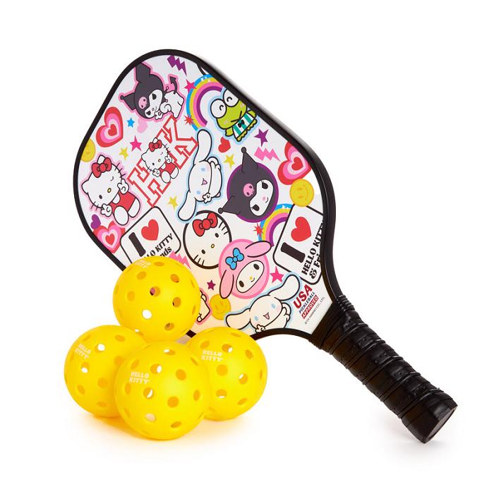 Hello Kitty Hello Kitty and Friends Pickleball Set Roz Albi | RO_HK47951