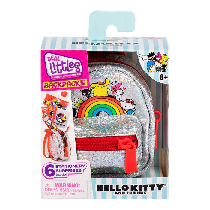 Hello Kitty Hello Kitty and Friends Real Littles Micro Backpack Silve | RO_HK92340