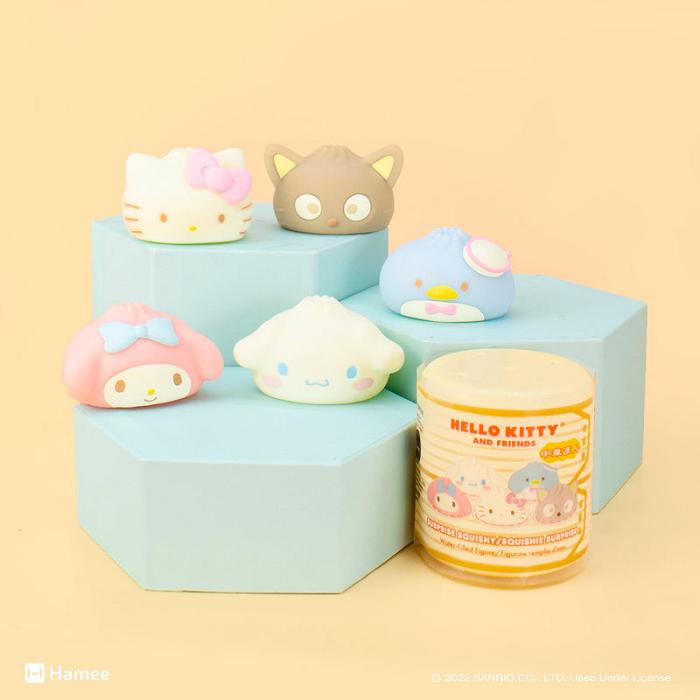 Hello Kitty Hello Kitty and Friends Steamed Bun Capsule Squishies (Series 3) Colorati | RO_HK50747