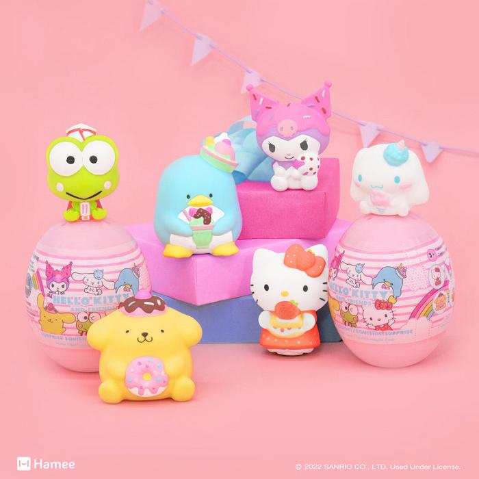 Hello Kitty Hello Kitty and Friends Sweets Capsule Squishies (Series 2) Colorati | RO_HK61923