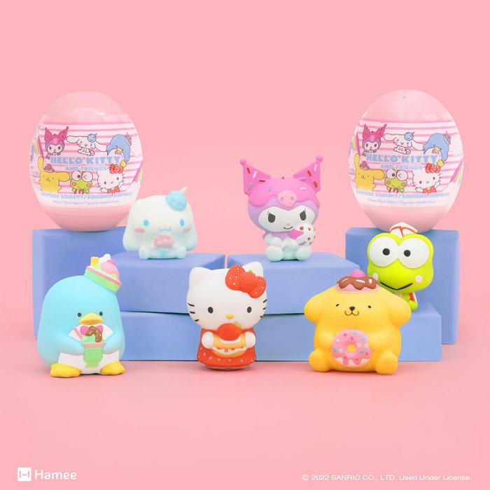 Hello Kitty Hello Kitty and Friends Sweets Capsule Squishies (Series 2) Colorati | RO_HK61923