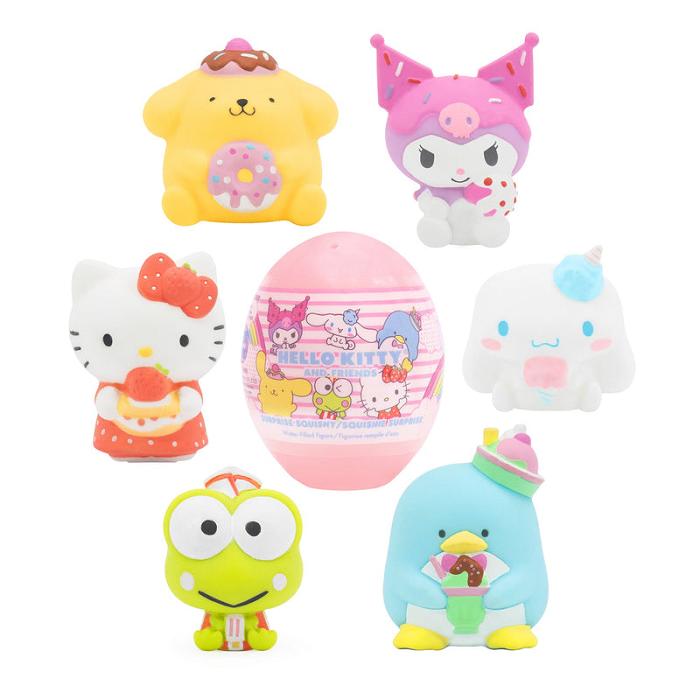 Hello Kitty Hello Kitty and Friends Sweets Capsule Squishies (Series 2) Colorati | RO_HK61923