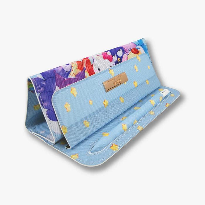 Hello Kitty Hello Kitty and Friends x Care Bears Foldable iPad Sleeve Albastri Colorati | RO_HK45893