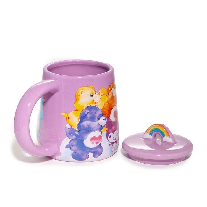 Hello Kitty Hello Kitty and Friends x Care Bears Lidded Mug Violet | RO_HK66788