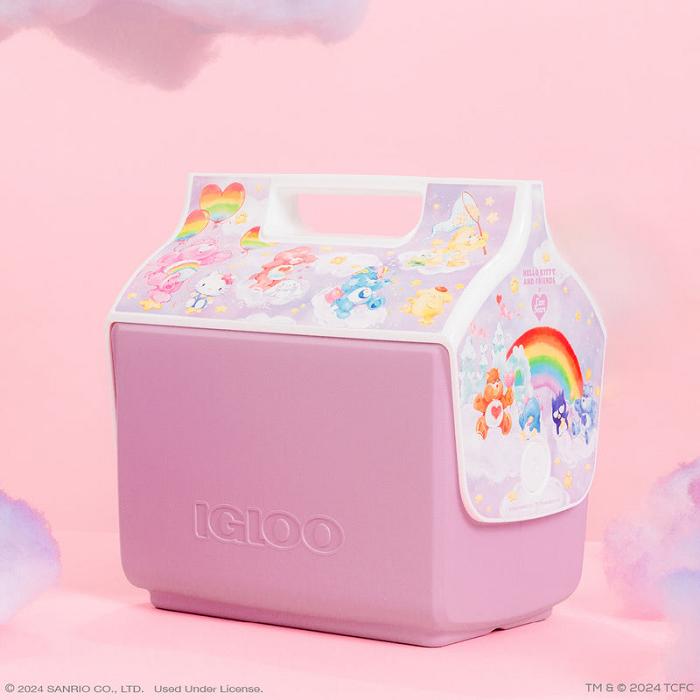 Hello Kitty Hello Kitty and Friends x Care Bears Igloo Little Playmate 7 Qt Cooler Roz | RO_HK59905