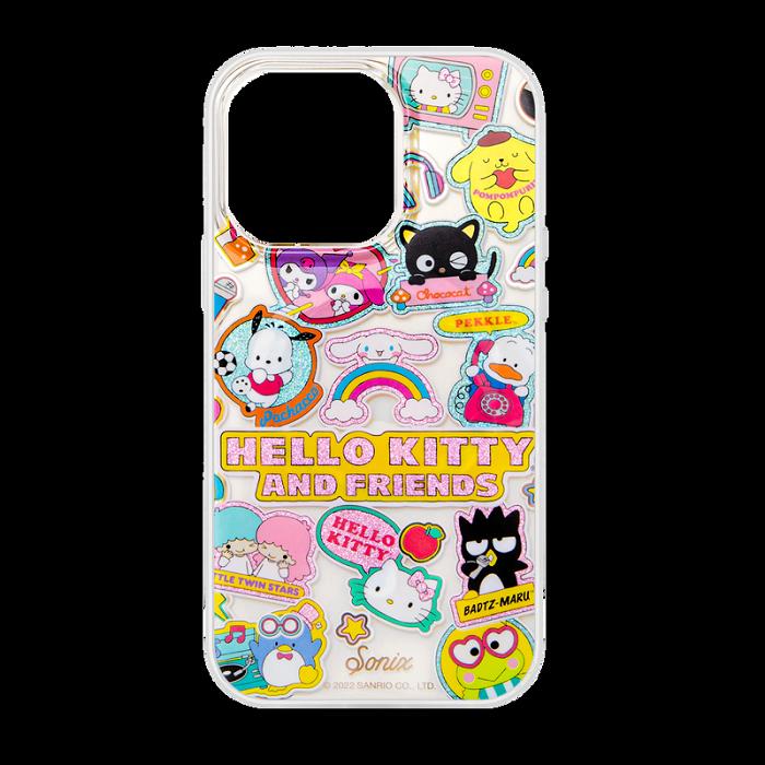 Hello Kitty Hello Kitty and Friends x Sonix Supercute Stickers iPhone Case Colorati | RO_HK75512