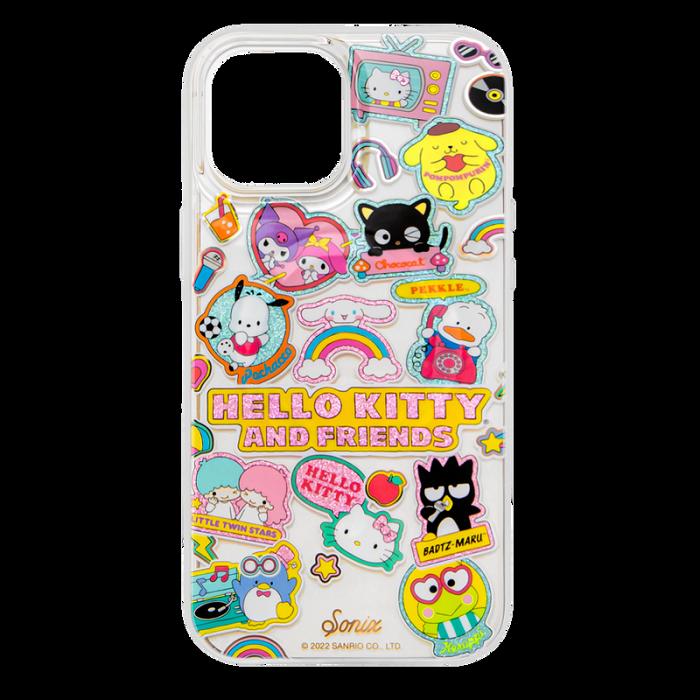 Hello Kitty Hello Kitty and Friends x Sonix Supercute Stickers iPhone Case Colorati | RO_HK75512