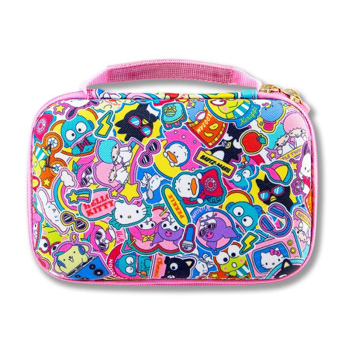 Hello Kitty Hello Kitty and Friends x Sonix Nintendo Switch Game Card Case (Stickers) Colorati | RO_HK92636