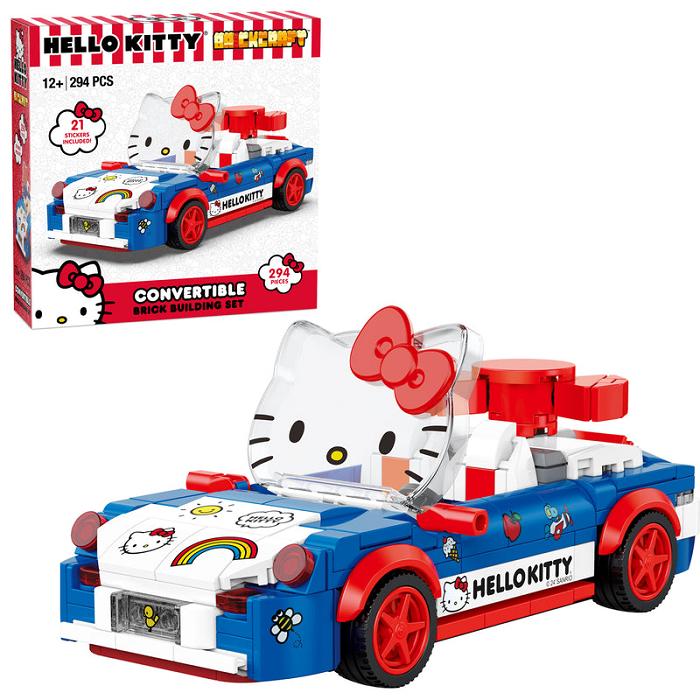 Hello Kitty Hello Kitty x Brickcraft Custom Convertible Building Set Rosii Albastri | RO_HK49904