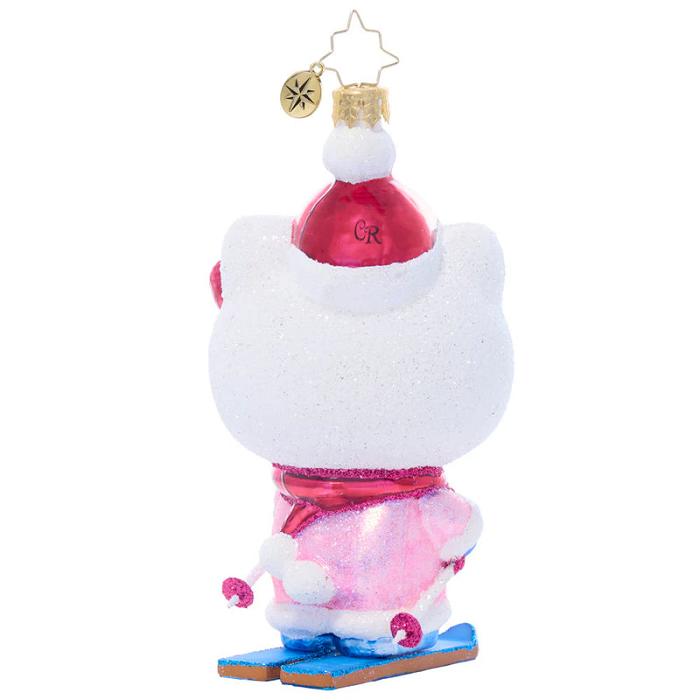 Hello Kitty Hello Kitty x Christopher Radko Handmade Glass Ornament (Aspen Adventure) Roz | RO_HK73129