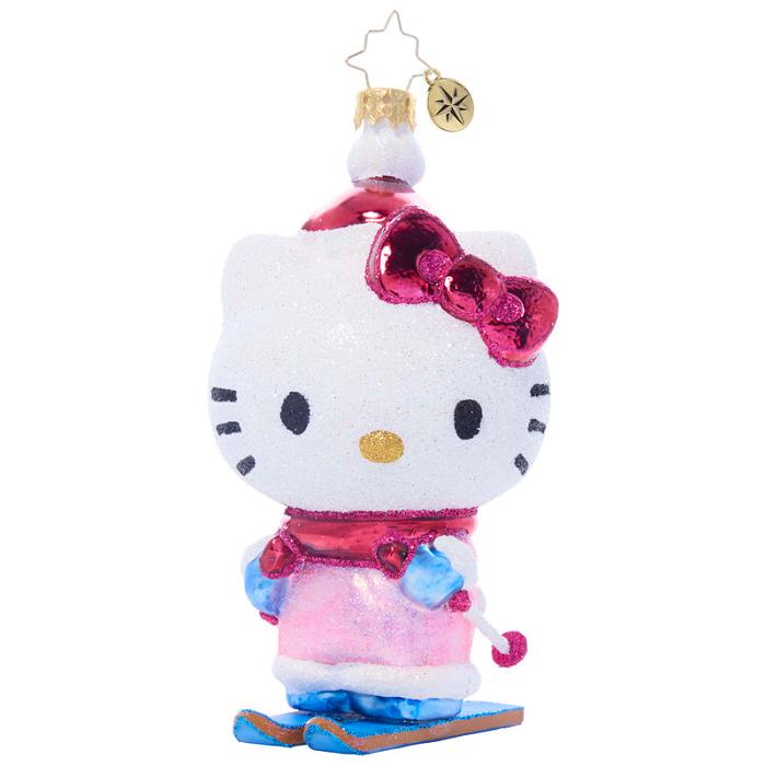 Hello Kitty Hello Kitty x Christopher Radko Handmade Glass Ornament (Aspen Adventure) Roz | RO_HK73129