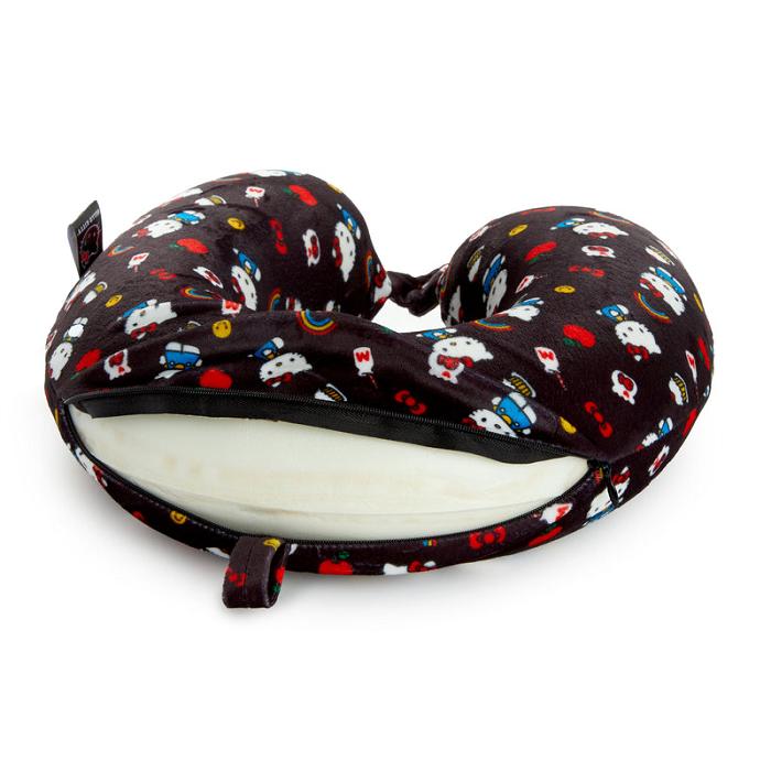 Hello Kitty Hello Kitty x FUL Classic Neck Pillow Negrii | RO_HK66667